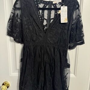 Lace Black‎ Jumpsuit